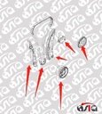 KIT TIEMPO ACCENT 11/  G4FA G4FC ENGRANAJE