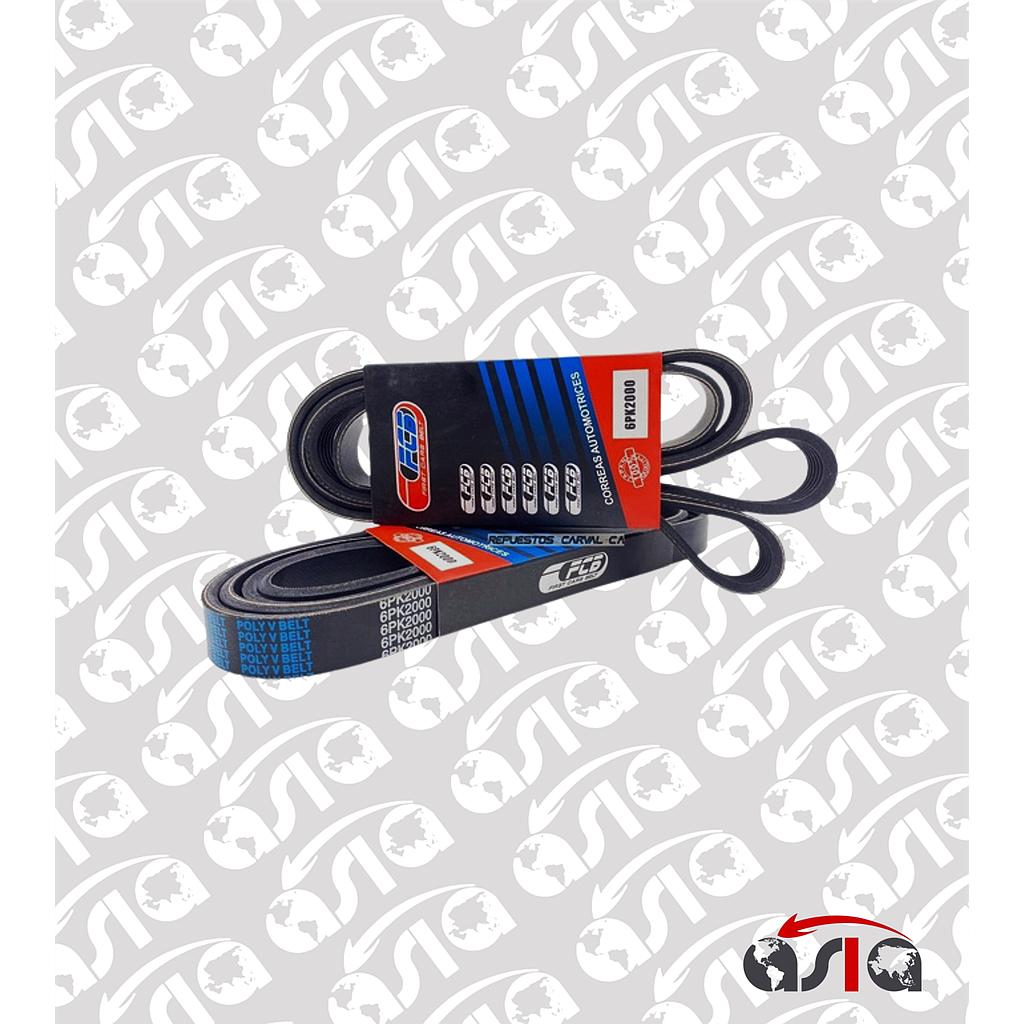 CORREA UNICA 6PK2000