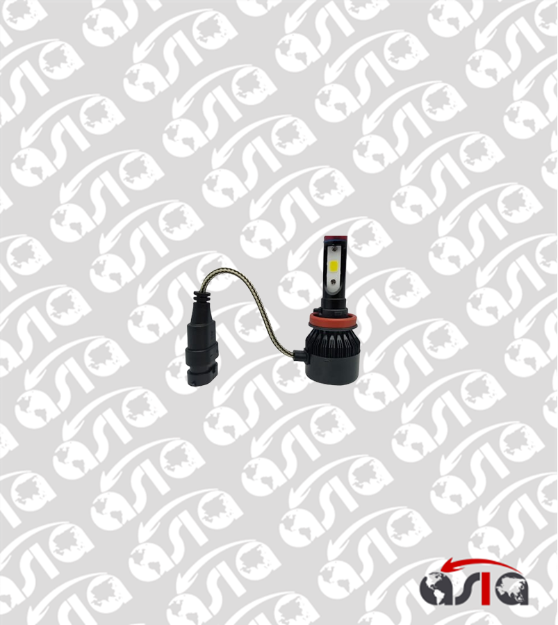 BOMBILLO LED H8 H9 H11 25W 12V 6000 LUMENES