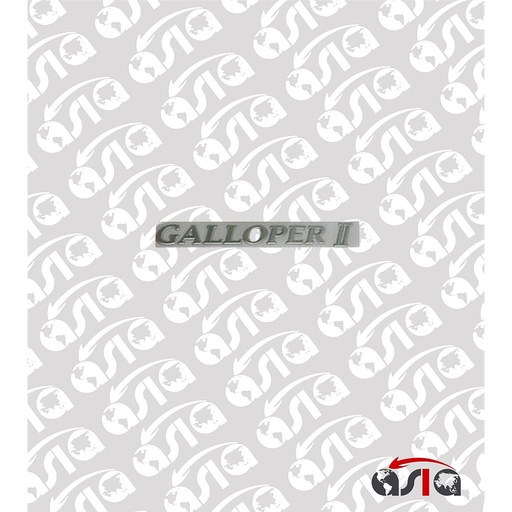 [00000588] EMBLEMA GALLOPER