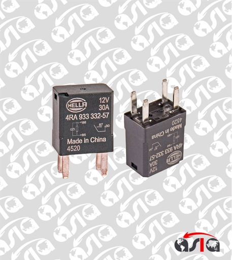 [00001929] RELAY 4P 12V 30A HELLA